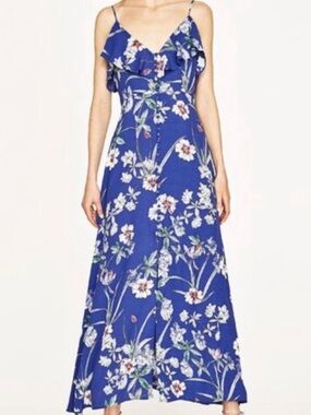 Zara | Dresses | Zara Asymmetric Midi Dress | Poshmark